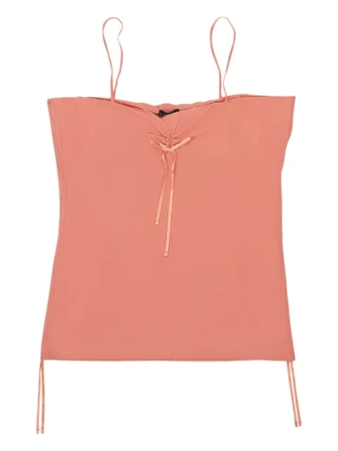 Callipygian cropped tank top Pink 95CPN1101