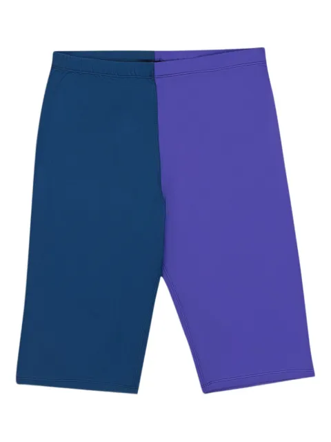 Callipygian elasticated waist shorts Purple 95CPN1058