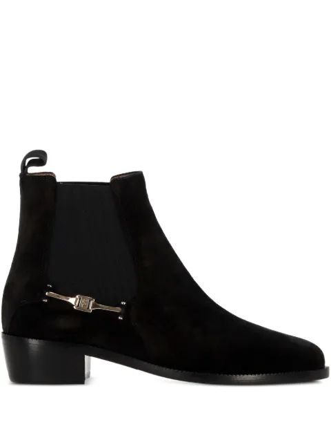 Ferragamo 30mm logo-detail boots Black 784992