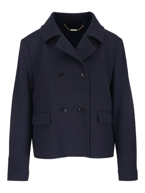 Kiton double-breasted jacket Blue D57616K0114016