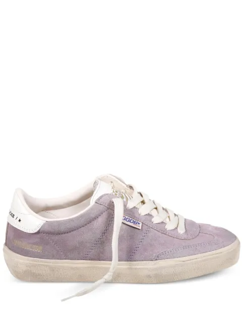 Golden Goose suede lace-up low-top sneakers Purple GWF00464F007488