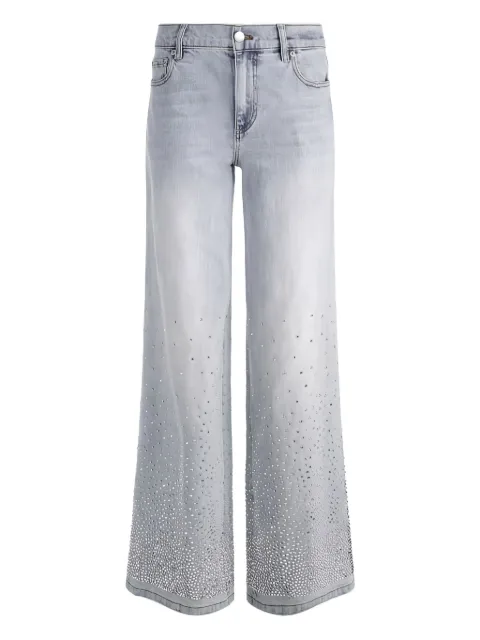 alice + olivia Amazing embellished jeans Grey CD508200140