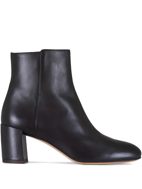 AGL Lynn block-heel ankle boots Brown D140622PASOFTY0790