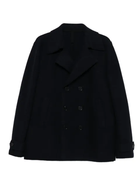 Harris Wharf London double-breasted wool jacket Blue CG9214MLC
