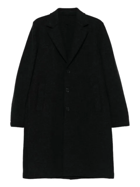 Harris Wharf London single-breasted wool coat Grey CE9123MLC