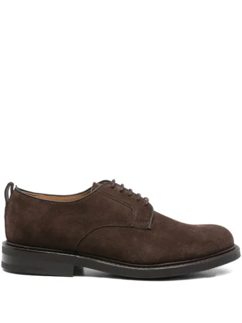 Church's suede derby lace-up shoes Brown EEC4259VJ
