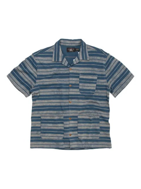 Ralph Lauren RRL striped cotton shirt Blue 782959785001