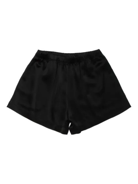 LESET elastic-waist short shorts Black LB181ABARB