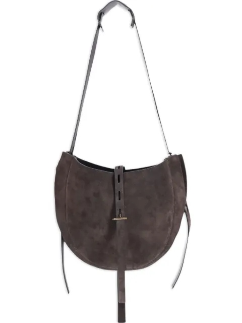 MINOBOSSI Lizzie adjustable-strap shoulder bag Brown PRLIZZIESUEDE