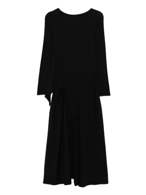 Yohji Yamamoto Pre-Owned 2000s long-sleeve dress Black YA600UQ