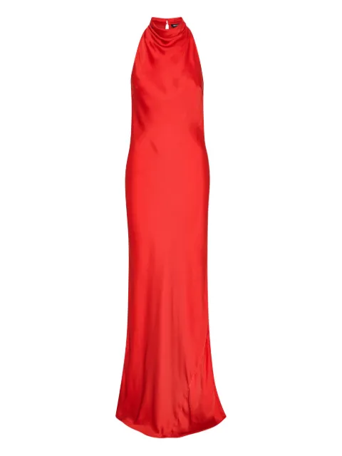 ROTATE BIRGER CHRISTENSEN cowl-neck maxi dress Red 1147793017