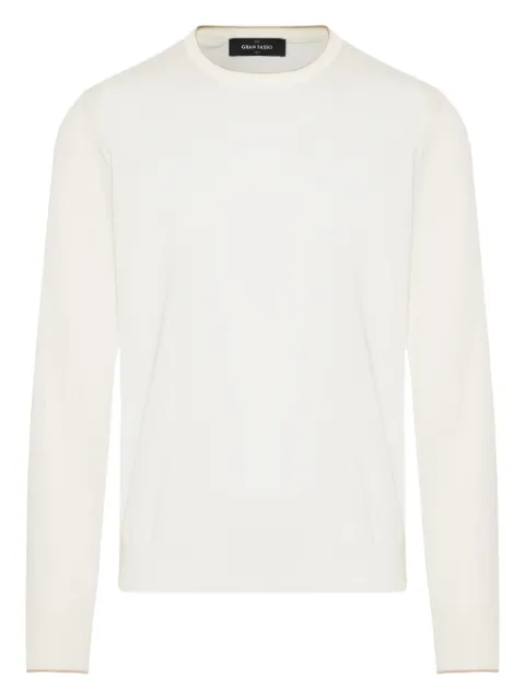 Gran Sasso crew-neck sweater White 4316716290