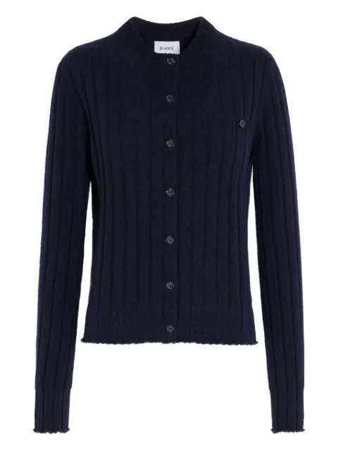 Barrie ribbed cardigan Blue C303245