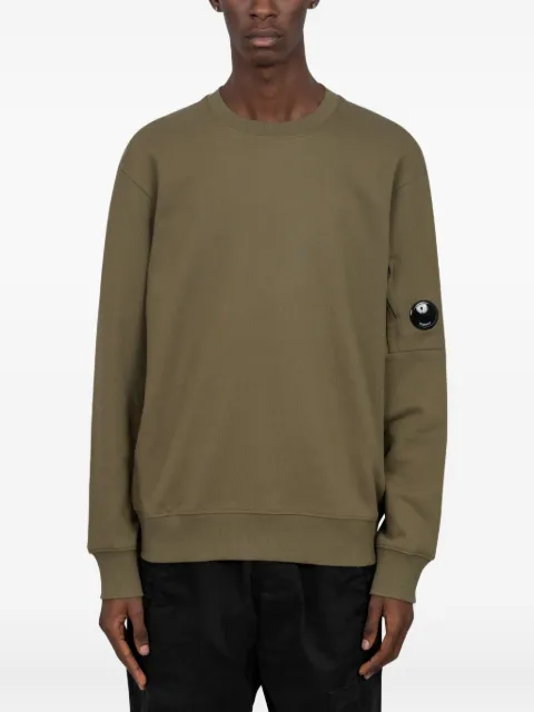 C.P. Company cotton crew-neck sweatshirt Green 19CMSS713A005086W652