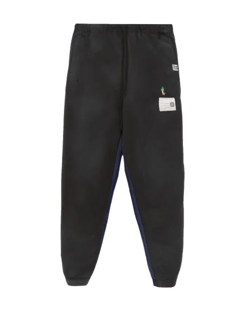 Maison MIHARA YASUHIRO patch-detail track pants Black A16PT572