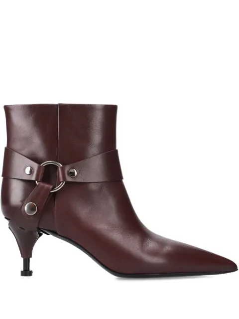 Premiata leather ankle boots Brown M7243CRISMOSTOSONIA