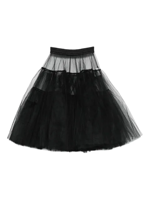 Rundholz layered tulle mini skirt Black 2251230313