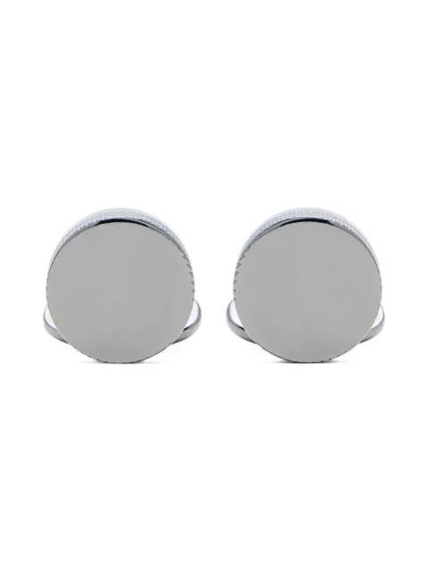 Giorgio Armani textured round cufflinks Silver GM002166AF20221U8113