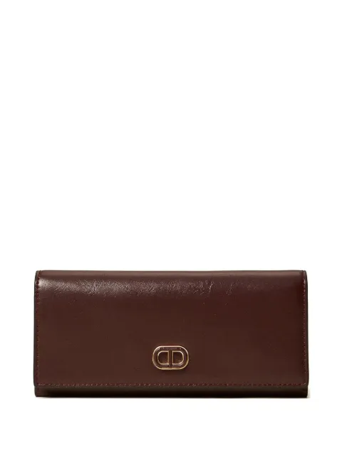 TWINSET double-clasp wallet Brown 252TD8053