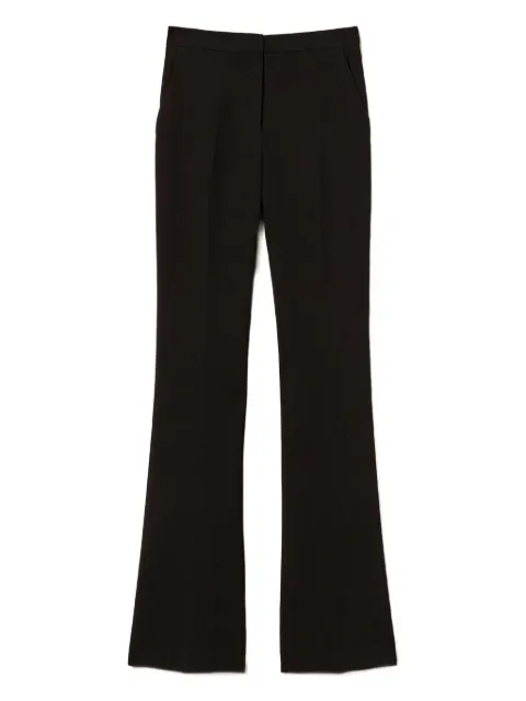 TWINSET flared side-pocket trousers Black 252TT2232