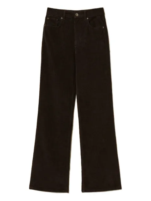TWINSET five-pocket corduroy jeans Black 252TT2182