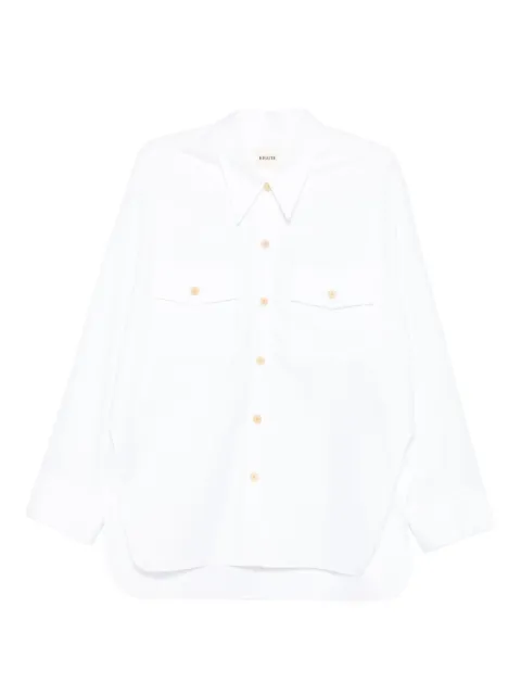 KHAITE pocket shirt White 2404191