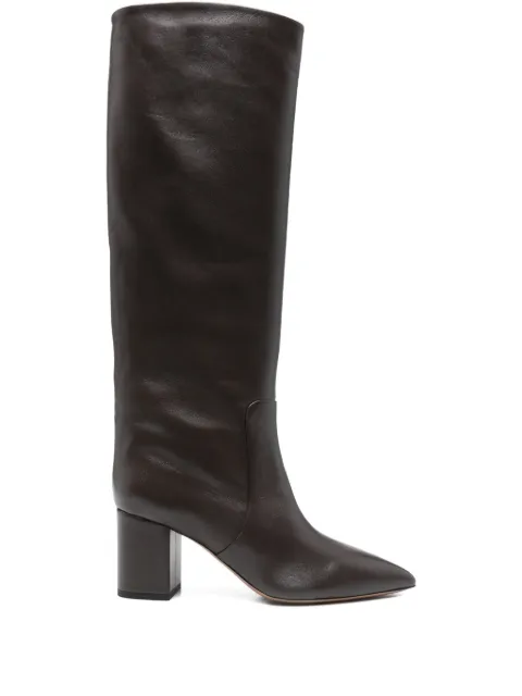 Paris Texas 70mm Anja calf leather boots Brown PX1088XLTH3