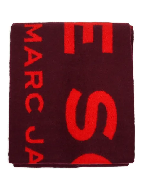 Marc Jacobs logo fringed scarf Red 2F4RRA003W14510