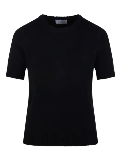 BeYou short-sleeve round-neck jumper Black CD1184F5