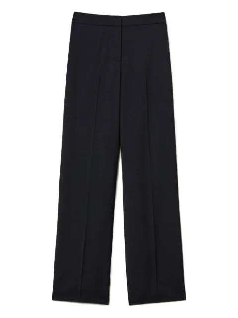 TWINSET wide-leg side-pocket trousers Blue 252TT2127