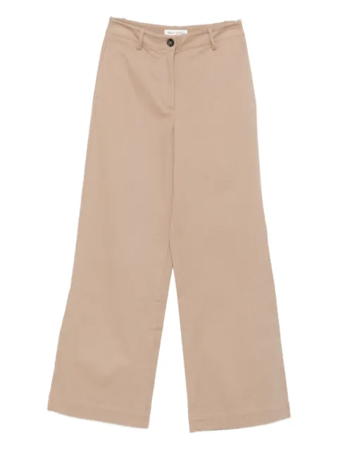 Marc O'Polo belt-loops trousers Green M08014910365