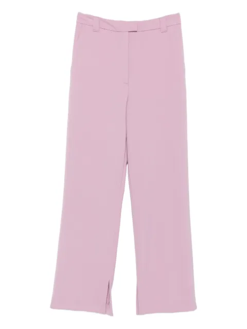 Marc O'Polo side-slit trousers Purple 209025110487
