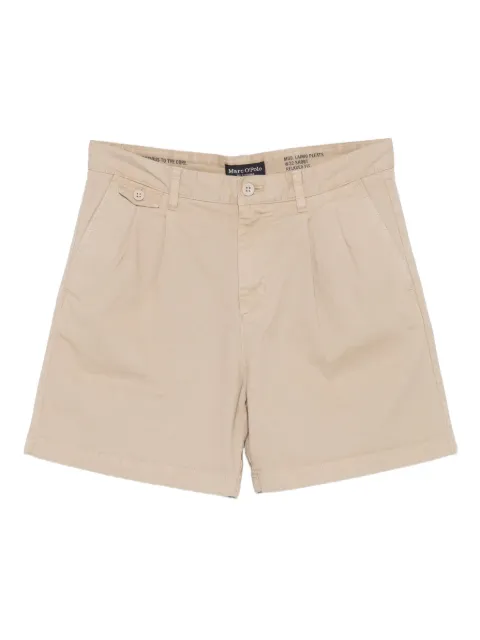 Marc O'Polo pleated-details shorts Neutrals 224003215084