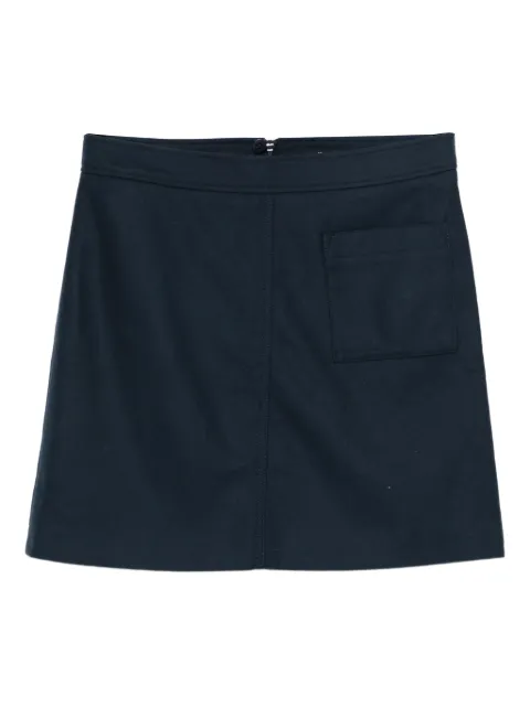 Marc O'Polo pocket-detail mini skirt Blue M08045120217