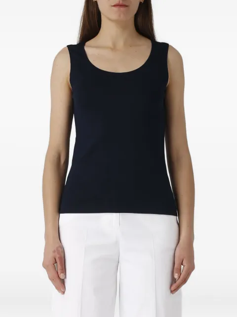 Gran Sasso scoop-neck top Blue 6027080301