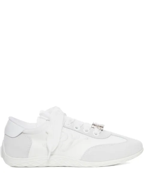 Roger Vivier crystal-embellishment sneakers White RVW79342810TNM89JH