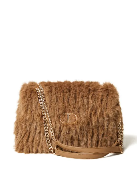 TWINSET chain-strap shoulder bag Brown 252TD8230
