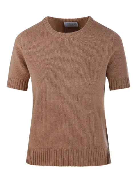 BeYou short-sleeve crew-neck jumper Brown CD1184F5