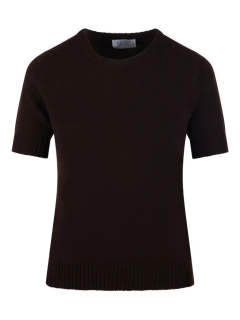 BeYou short-sleeve round-neck jumper Brown CD1184F5