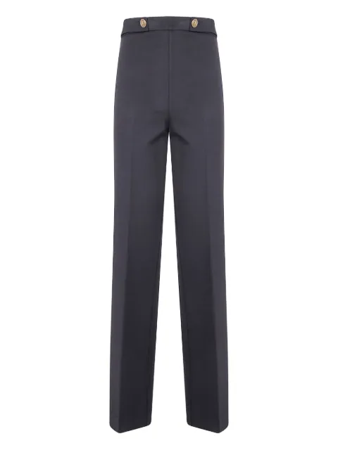 TWINSET button-fastening trousers Black 252TP2263