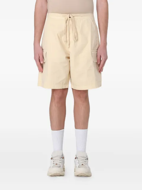 GARMENT WORKSHOP multiple-pocket drawstring cargo shorts Neutrals S4GMUABE038