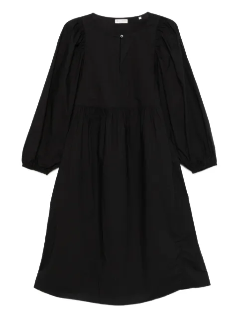Marc O'Polo puff-sleeve midi dress Black 206133921011