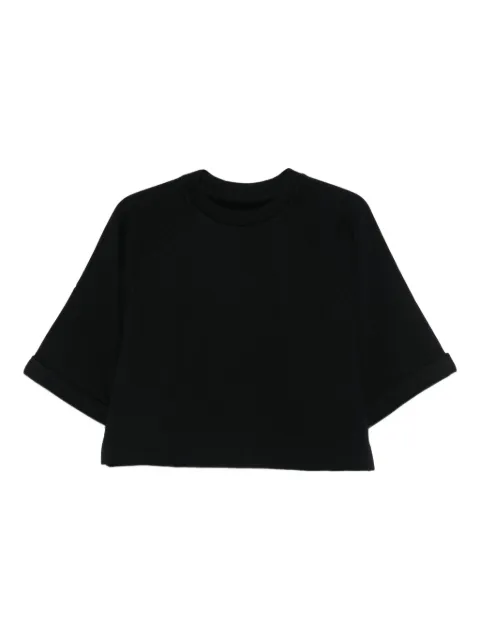 Marc O'Polo raglan-sleeve cropped T-shirt Black 206400854013