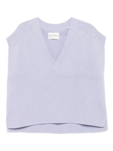 Marc O'Polo V-neck sleeveless top Purple 206605963005