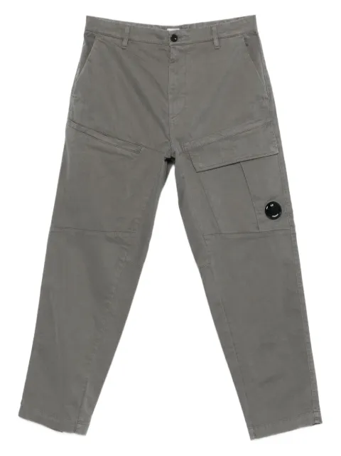 C.P. Company cargo-pockets straight-leg trousers Grey 19CMPA067A00529G