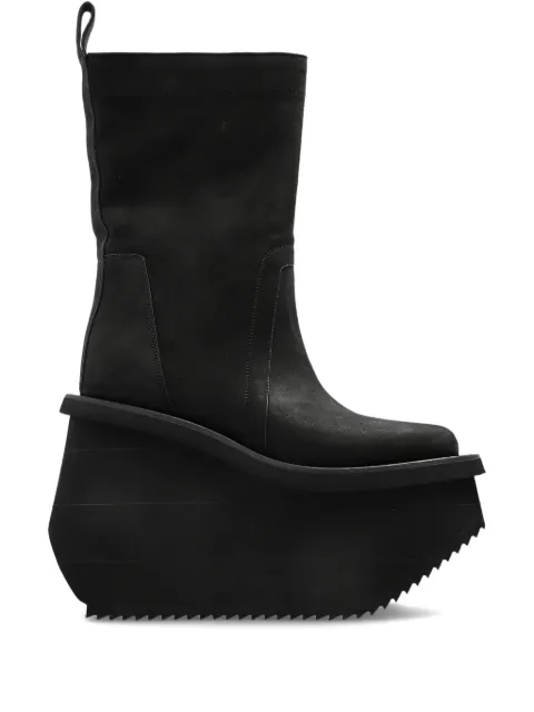 Rick Owens platform ankle boots Black RR02E1883LWN
