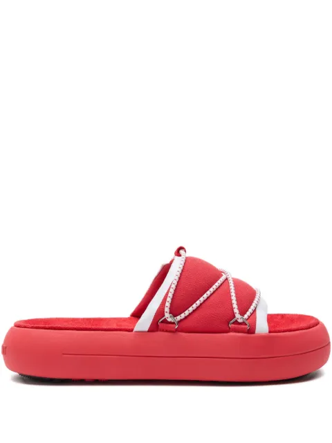 Moon Boot Icon slides red Red 80D2420030