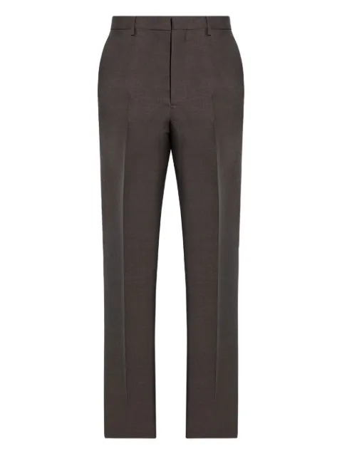 Tod's fine wool trousers Brown X3M80514800XPP
