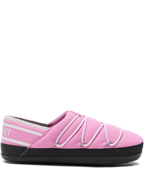 Moon Boot slip-on lace-up slippers Pink 80D2410030