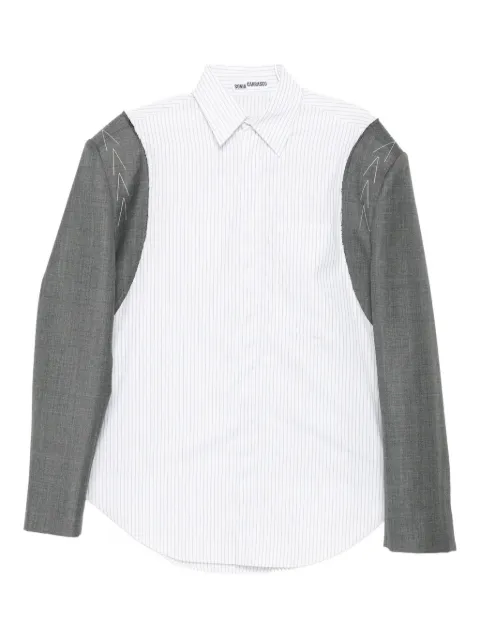 SONIA CARRASCO striped shirt White TPFW26010118